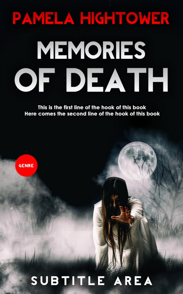 Front view of Woodsmoke #5841 - Premade Horror Book Cover