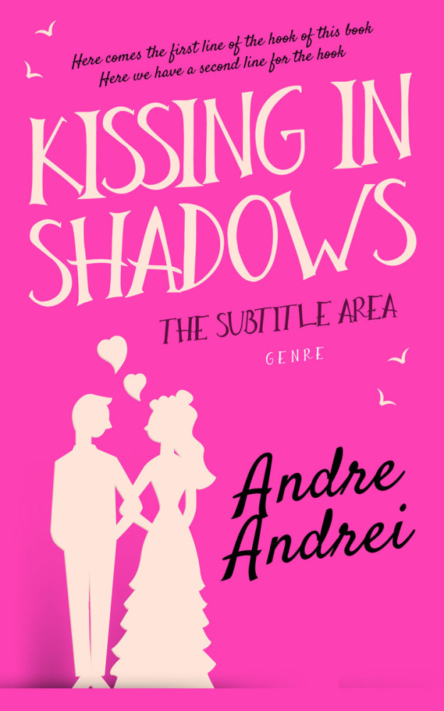 Front view of Brilliant Rose #6010 - Premade Romance Book Cover