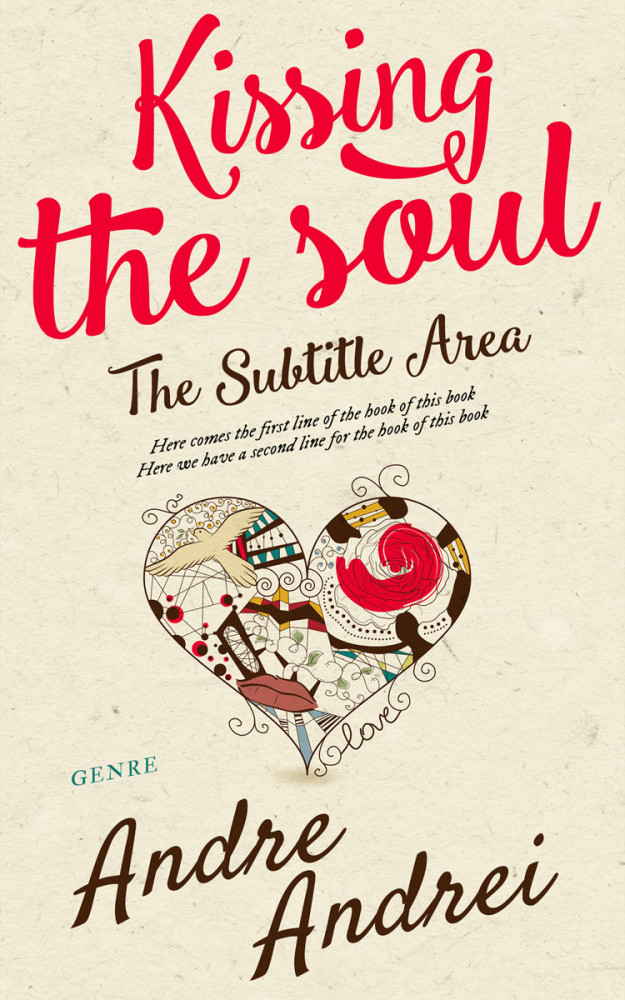 Front view of Parchment #6017 - Premade Romance Book Cover