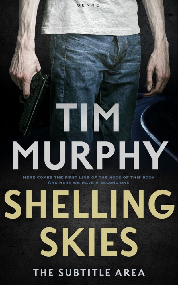 Front view of Foggy Gray #6149 - Premade Mystery & Thriller & Suspense Book Cover