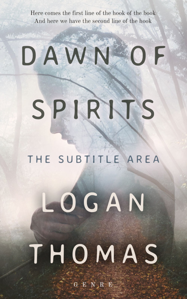 Front view of Pale Slate #6188 - Premade Mystery & Thriller & Suspense Book Cover