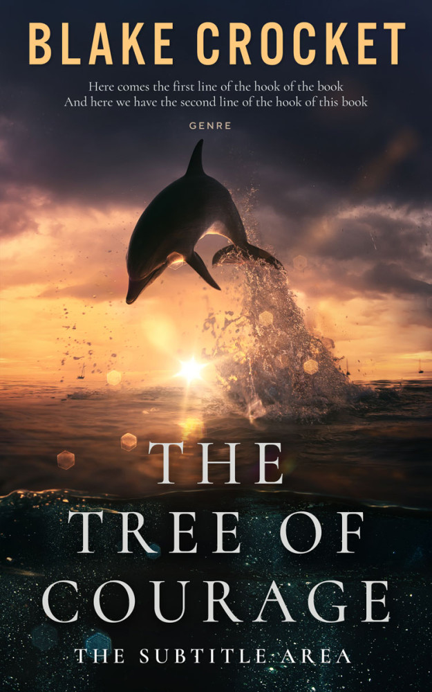 Front view of Tumbleweed #6344 - Premade Action & Adventure Book Cover