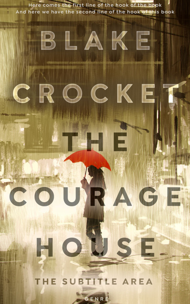 Front view of Barley Corn #6363 - Premade Mystery & Thriller & Suspense Book Cover