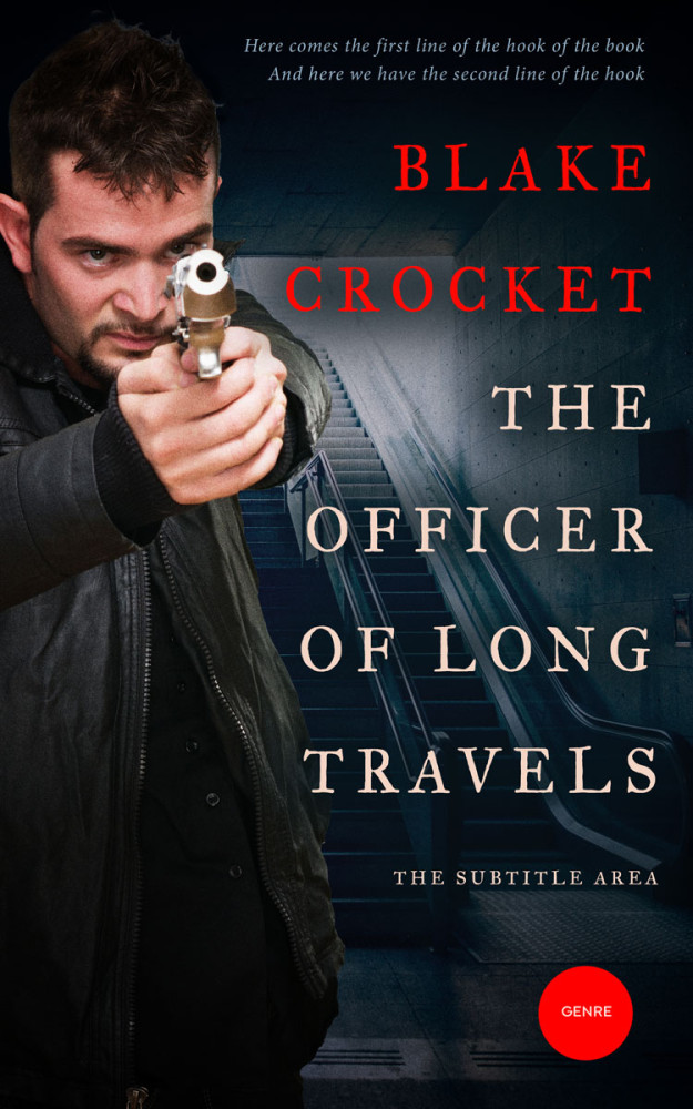 Front view of Bunker #6375 - Premade Mystery & Thriller & Suspense Book Cover