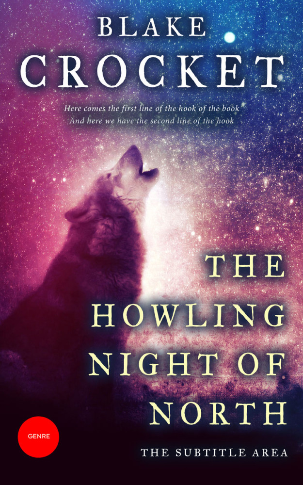 Front view of Voodoo #6378 - Premade Horror Book Cover