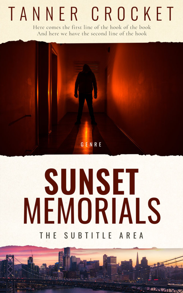 Front view of Paco #6447 - Premade Mystery & Thriller & Suspense Book Cover