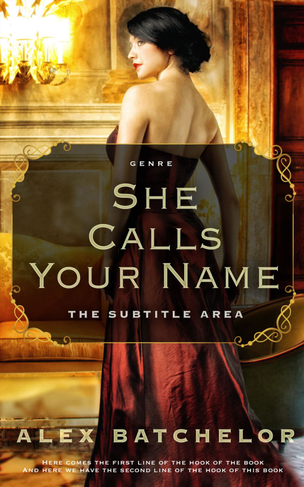 Front view of Di Serria #6526 - Premade Historical Book Cover