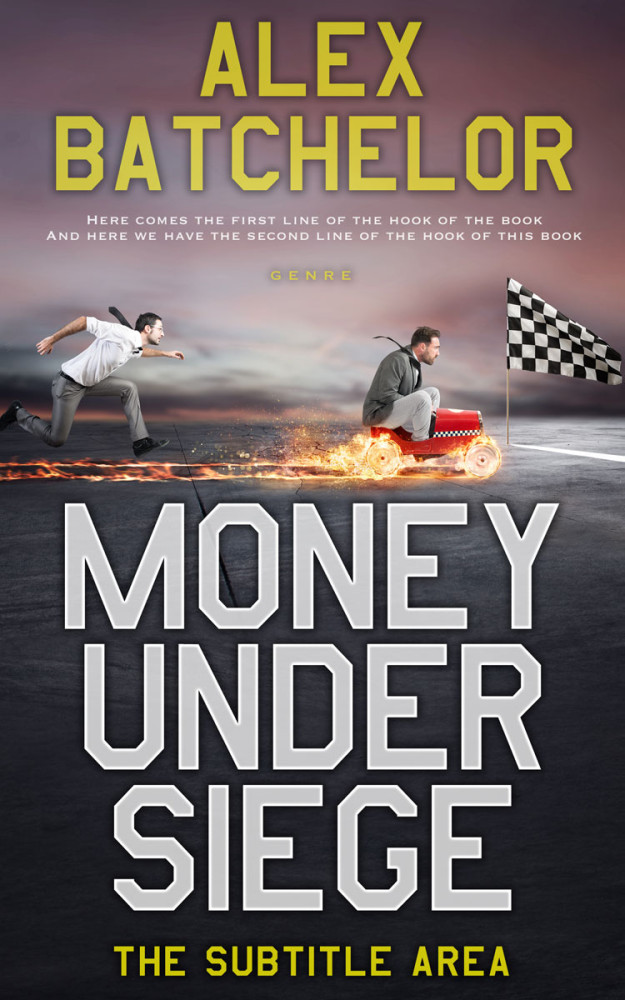 Front view of Ship Gray #6539 - Premade Self-Improvement & Self-Help Book Cover