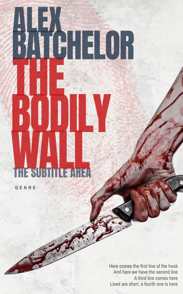 Front view of Ebb #6594 - Premade Mystery & Thriller & Suspense Book Cover