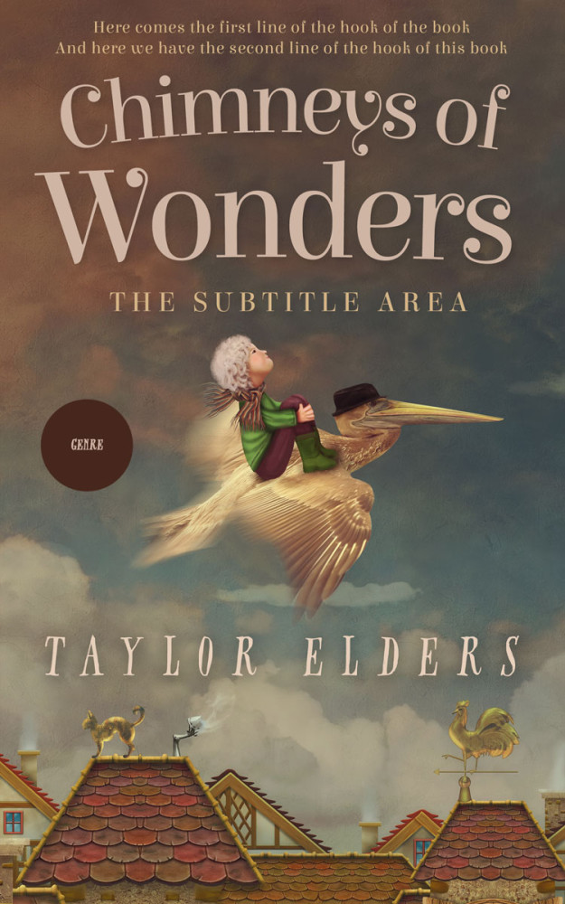 Front view of Soya Bean #6616 - Premade Fantasy Book Cover