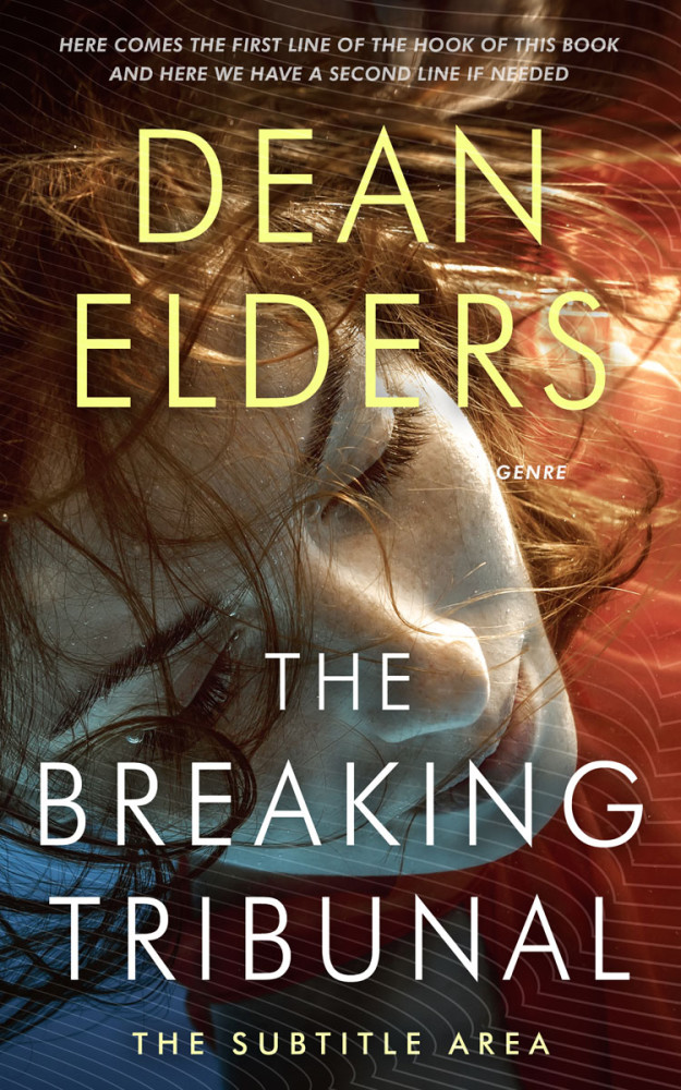 Front view of English Walnut #6646 - Premade Mystery & Thriller & Suspense Book Cover