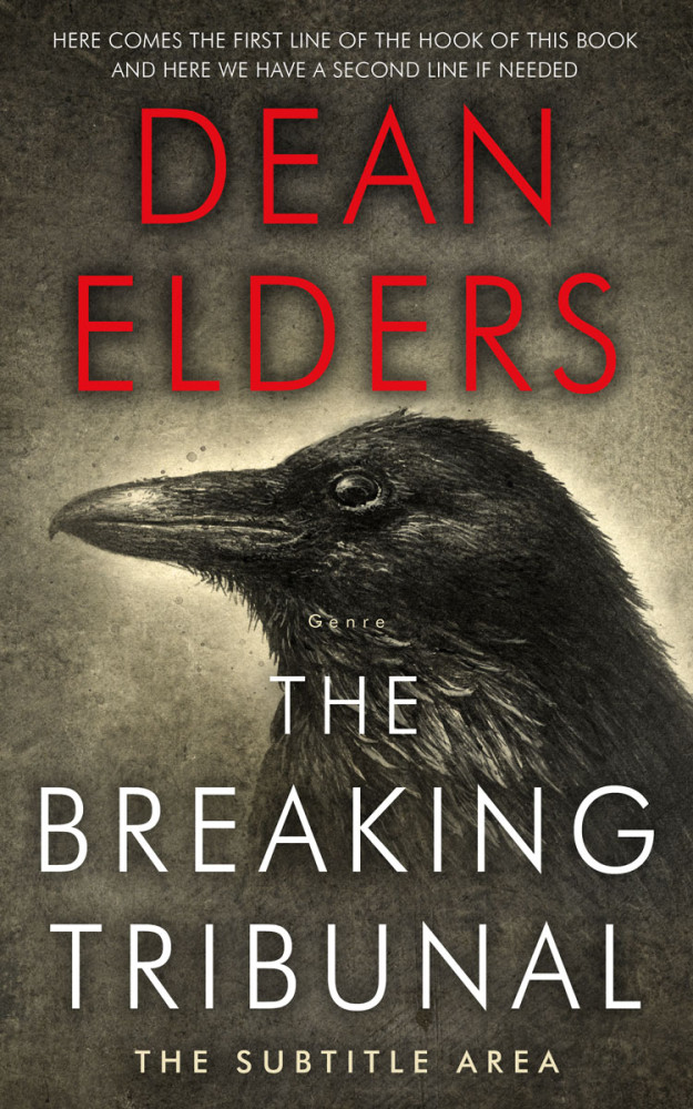 Front view of Armadillo #6664 - Premade Fantasy Book Cover