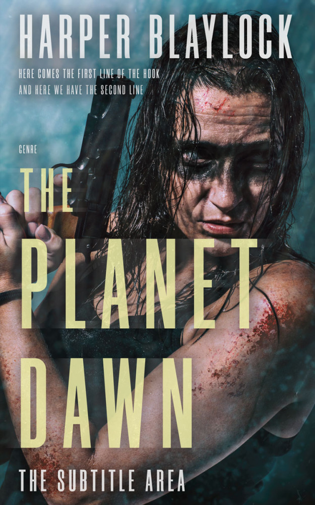 Front view of Outer Space #6860 - Premade Mystery & Thriller & Suspense Book Cover