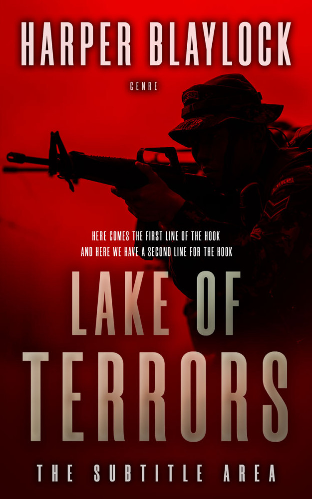 Front view of Persian Red #6910 - Premade Mystery & Thriller & Suspense Book Cover