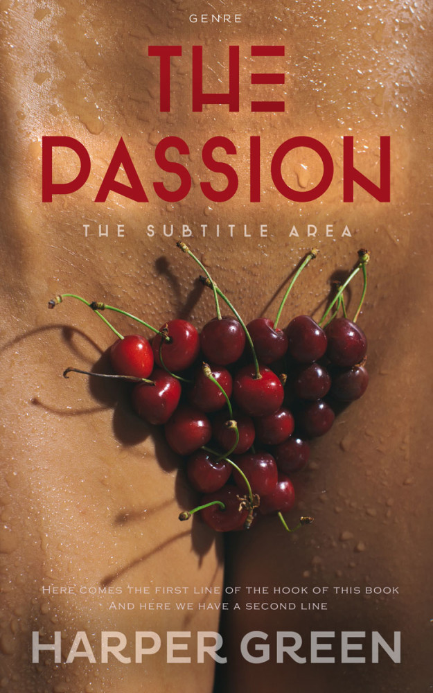 Front view of Cape Palliser #6970 - Premade Erotica Book Cover