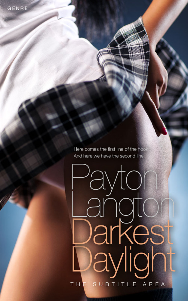 Front view of Wafer #7216 - Premade Erotica Book Cover