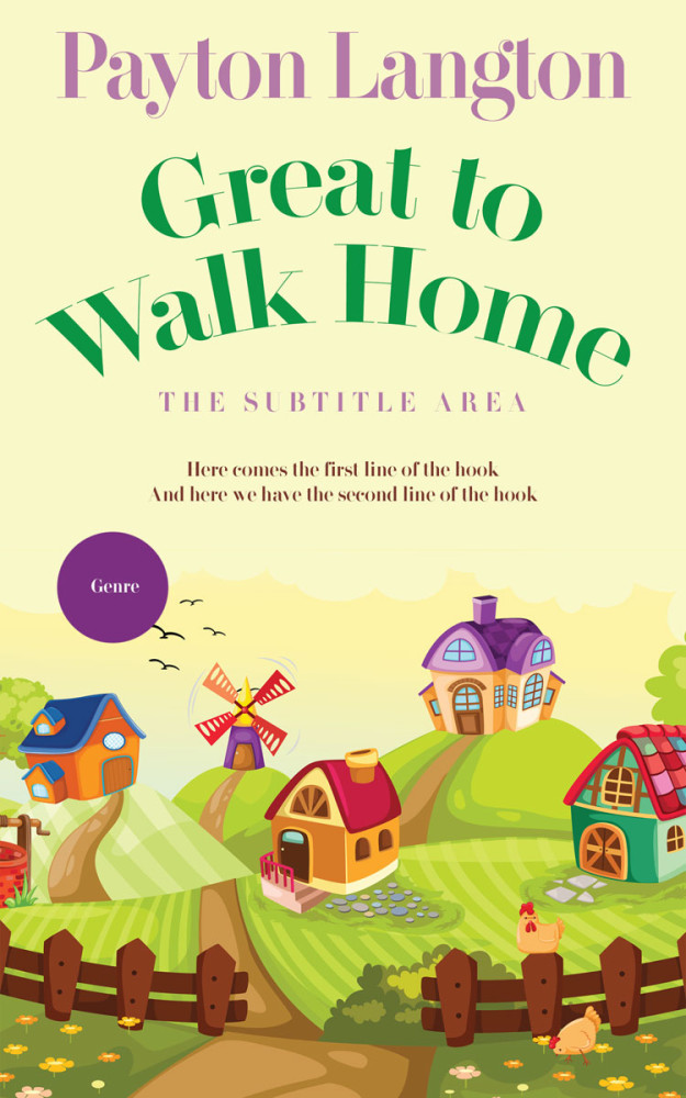 Front view of Citrine White #7233 - Premade Environment & Ecology Book Cover