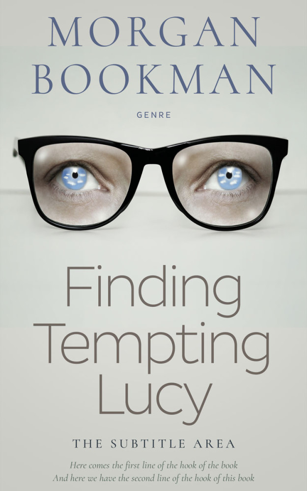 Front view of Celeste #7330 - Premade Abstract Book Cover