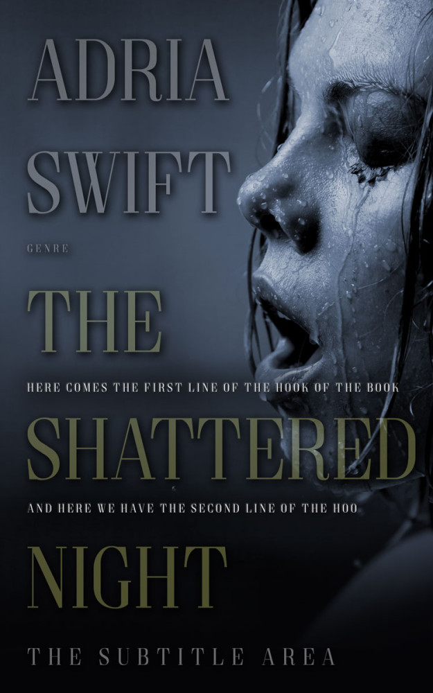 Front view of Shark #7354 - Premade Erotica Book Cover