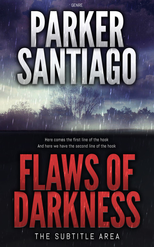 Front view of Oriental Pink #7376 - Premade Mystery & Thriller & Suspense Book Cover