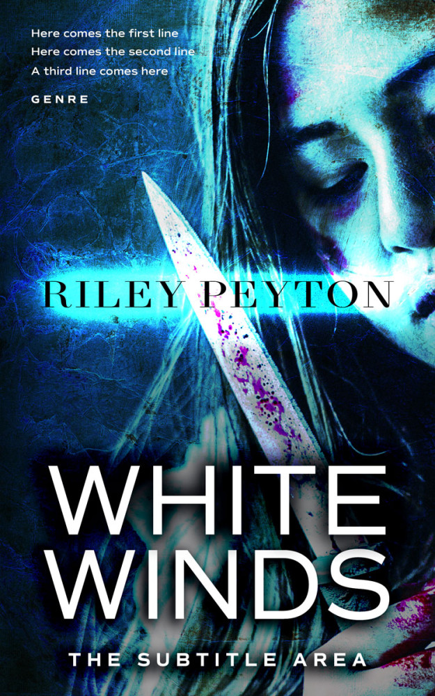 Front view of Firefly #7482 - Premade Horror Book Cover