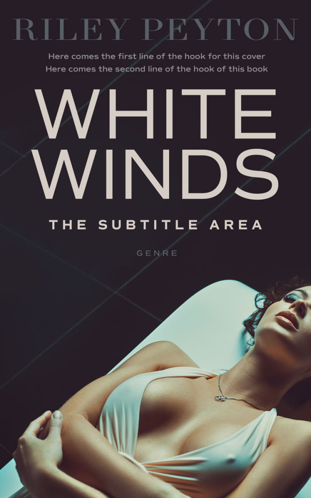 Front view of Thunder #7499 - Premade Erotica Book Cover