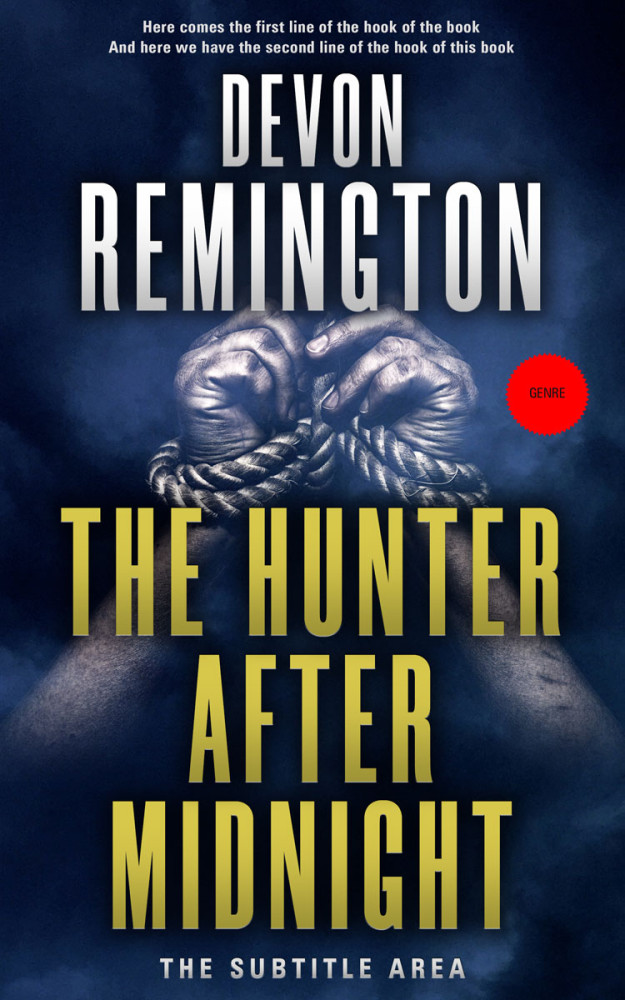 Front view of Laser #7505 - Premade Mystery & Thriller & Suspense Book Cover