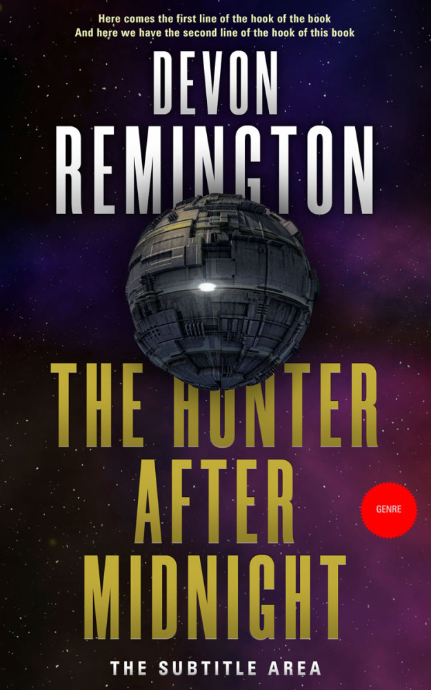 Front view of Revolver #7520 - Premade Apocalyptica Book Cover