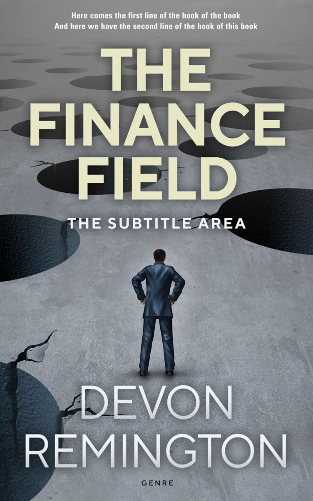 Front view of Oslo Gray #7526 - Premade Self-Improvement & Self-Help Book Cover