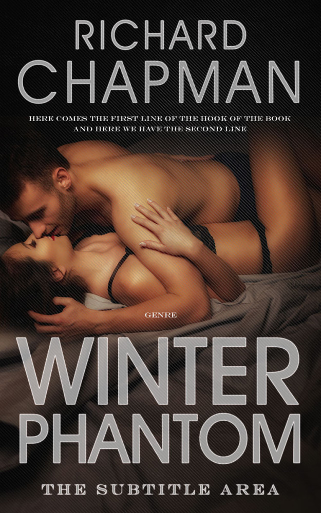 Front view of Sandrift #7671 - Premade Erotica Book Cover