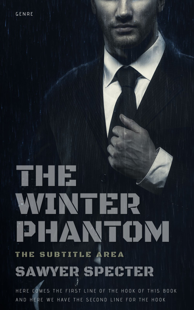 Front view of Bunker #7703 - Premade Mystery & Thriller & Suspense Book Cover