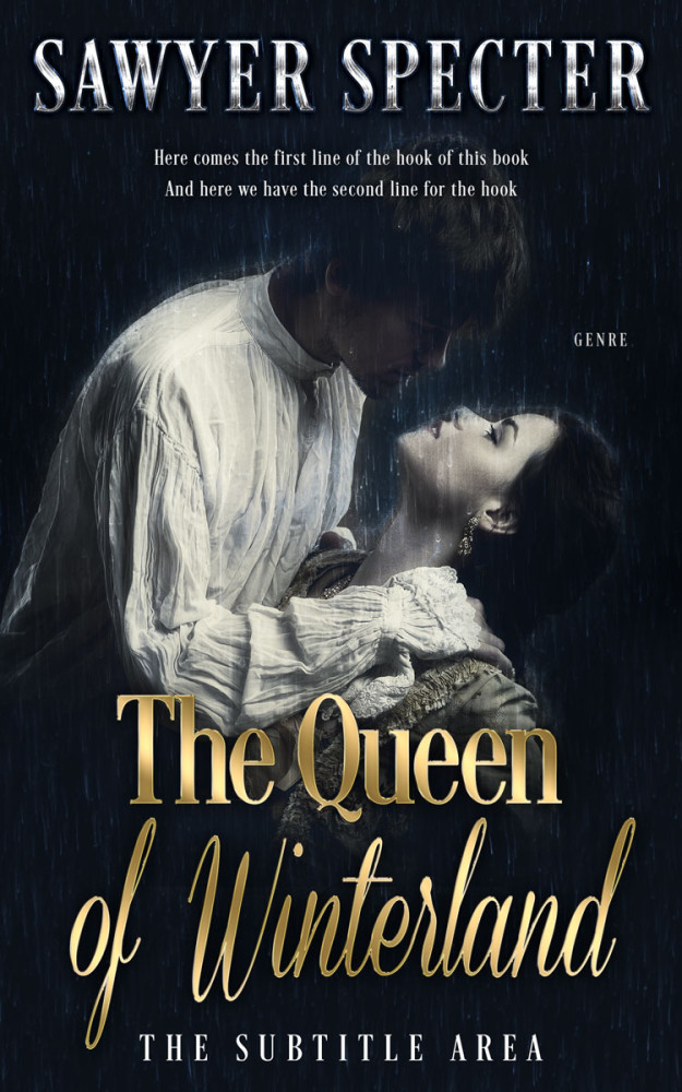 Front view of Bison Hide #7727 - Premade Historical Book Cover