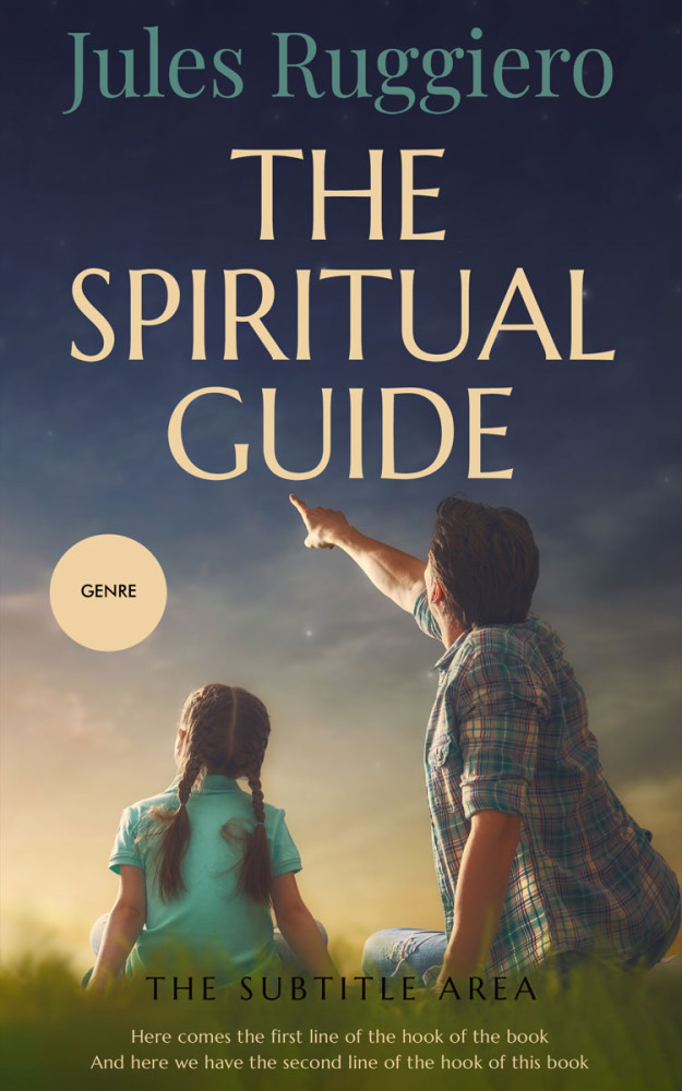 Front view of Outer Space #7812 - Premade Family & Parenting Book Cover