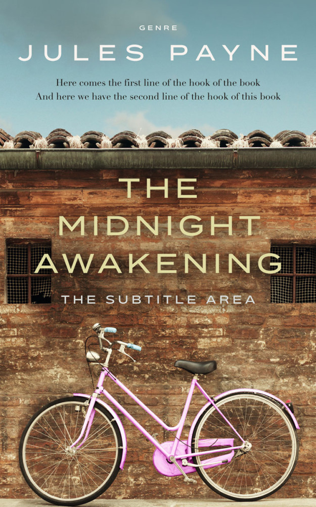 Front view of Roman Coffee #7942 - Premade Literary Fiction Book Cover