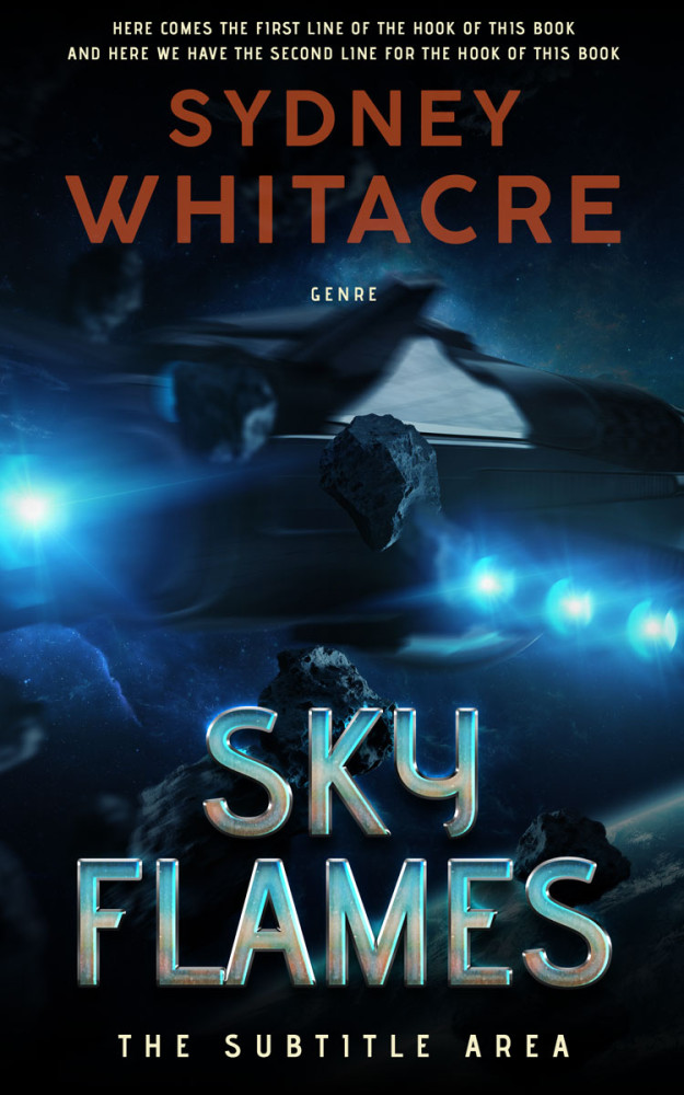 Front view of Firefly #8036 - Premade Apocalyptica Book Cover