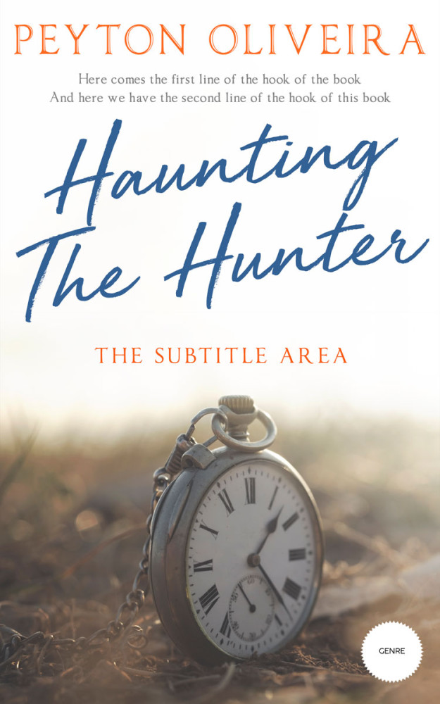 Front view of Makara #8041 - Premade Business Book Cover