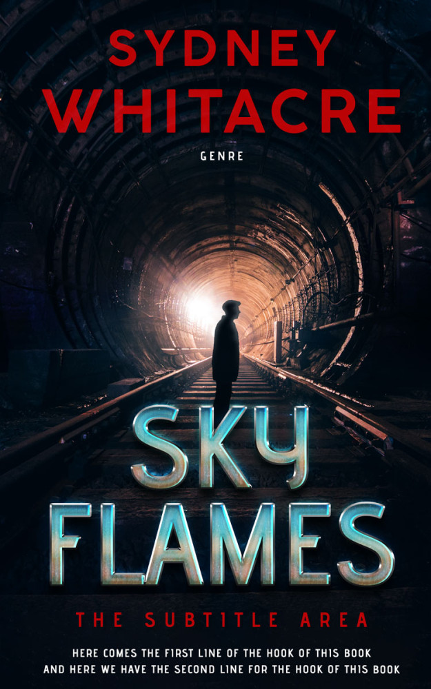 Front view of Bunker #8069 - Premade Mystery & Thriller & Suspense Book Cover