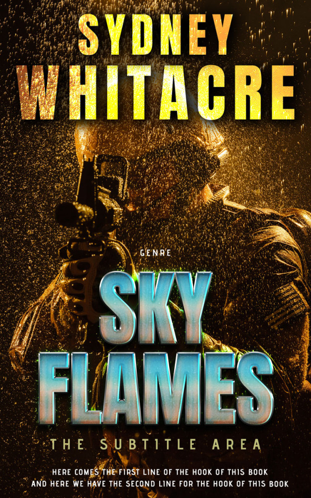 Front view of Tacha #8075 - Premade Mystery & Thriller & Suspense Book Cover