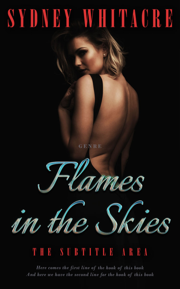 Front view of Cod Gray #8088 - Premade Erotica Book Cover