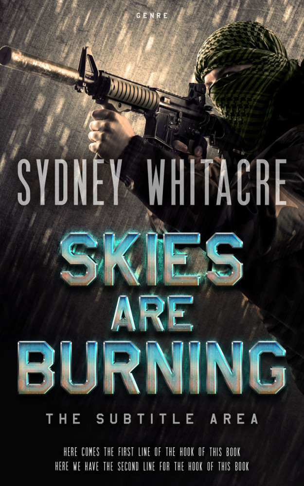 Front view of Nomad #8105 - Premade Mystery & Thriller & Suspense Book Cover