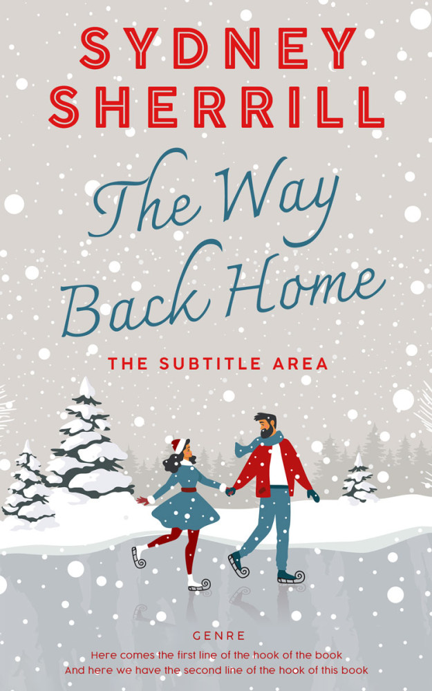 Front view of Alto #8158 - Premade Romance Book Cover