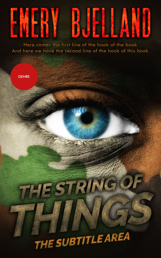 Front view of Zeus #8208 - Premade Teen & Young Adult Book Cover