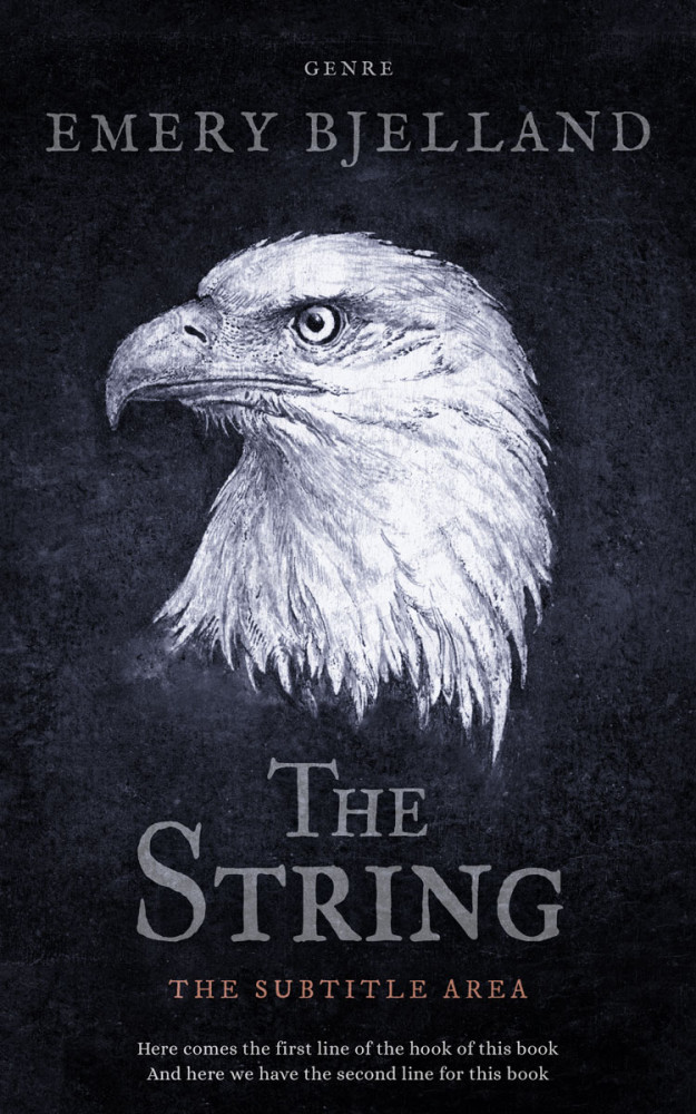 Front view of Woodsmoke #8239 - Premade Horror Book Cover