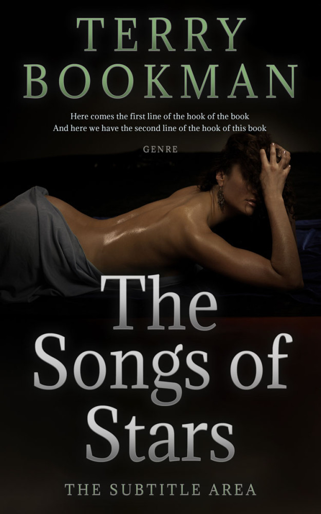 Front view of Rangoon Green #8260 - Premade Erotica Book Cover