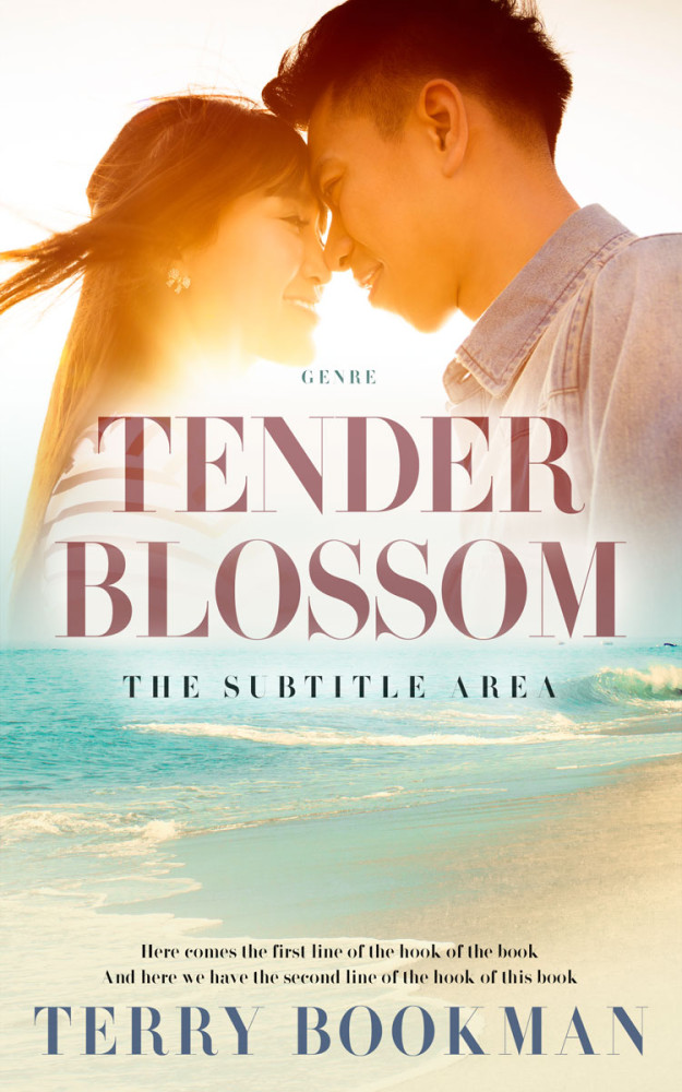 Front view of Moon Mist #8289 - Premade Romance Book Cover