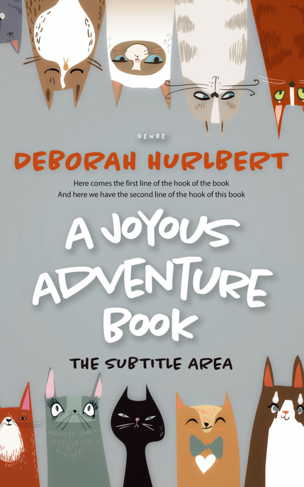 Front view of Edward #8344 - Premade Teen & Young Adult Book Cover