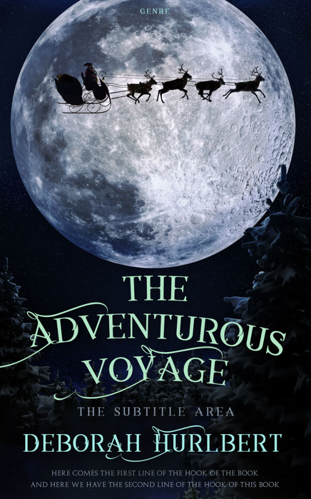 Front view of Mirage #8351 - Premade Fantasy Book Cover