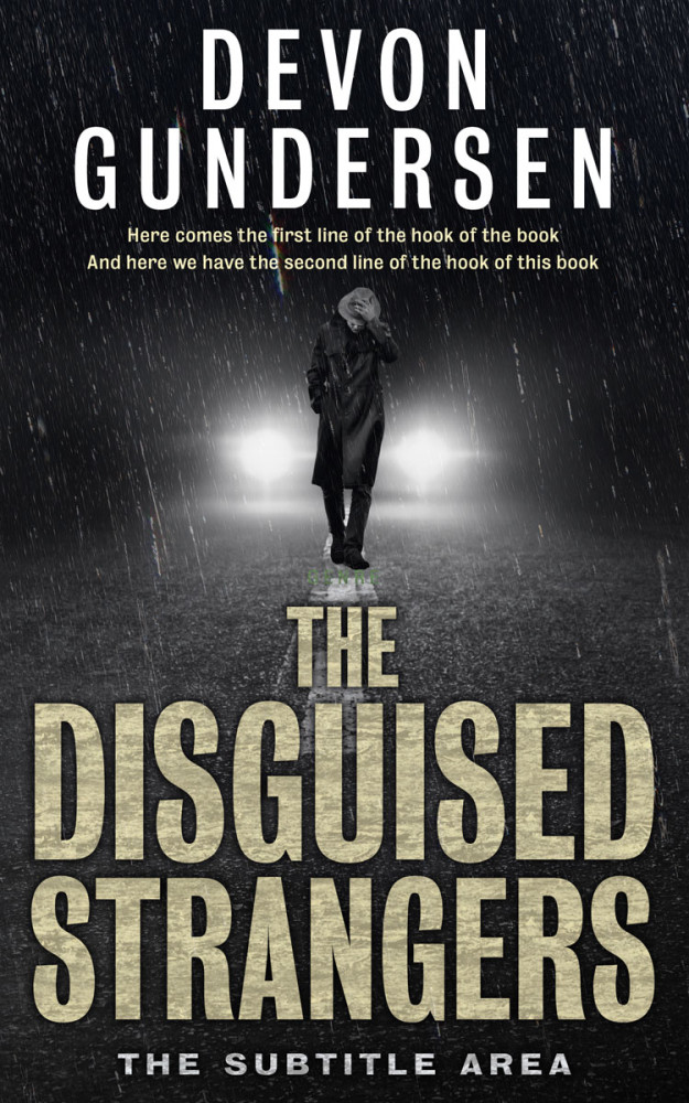 Front view of Bison Hide #8374 - Premade Mystery & Thriller & Suspense Book Cover