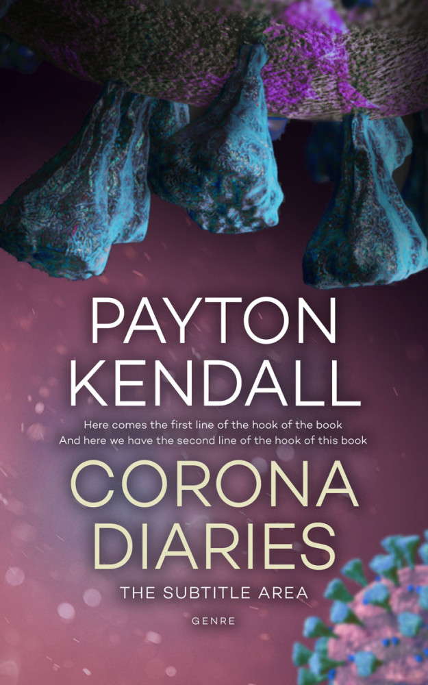 Front view of Mortar #8406 - Premade Science & Nature Book Cover