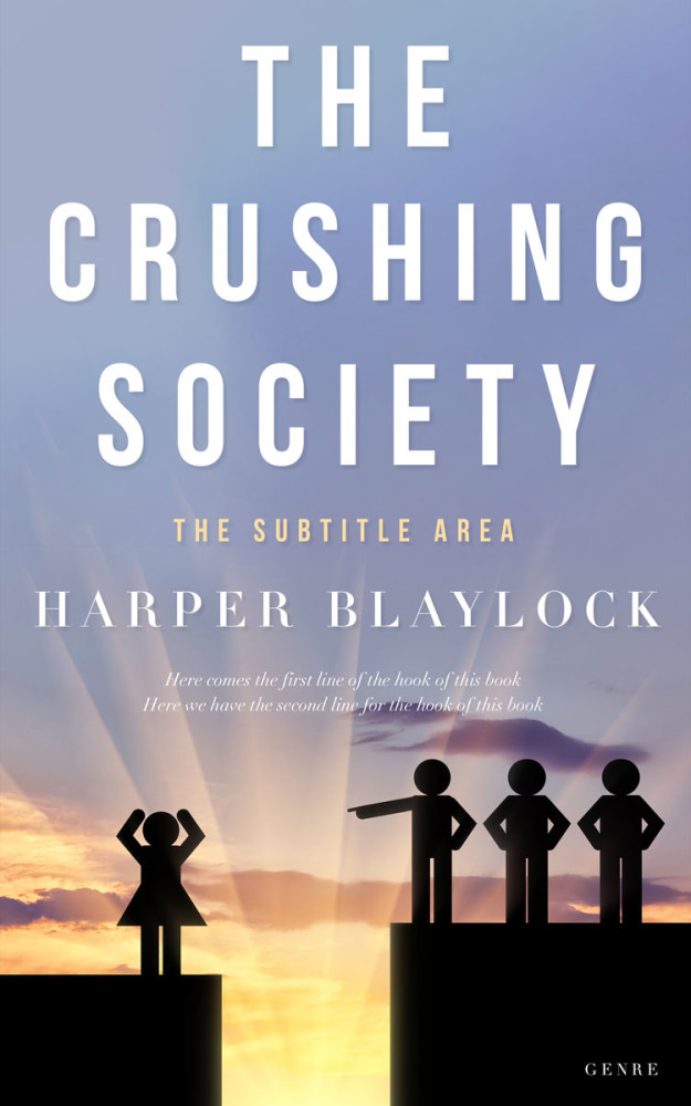 Front view of Gull Gray #8461 - Premade Business Book Cover